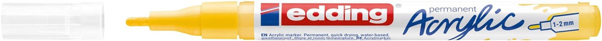 edding 5300 Acrylmarker fein verkehrsgelb, Rundspitze 1-2 mm (Art.-Nr.: 4-5300905)