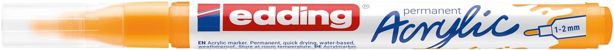 edding 5300 Acrylmarker fein sonnengelb, Rundspitze 1-2 mm (Art.-Nr.: 4-5300906)