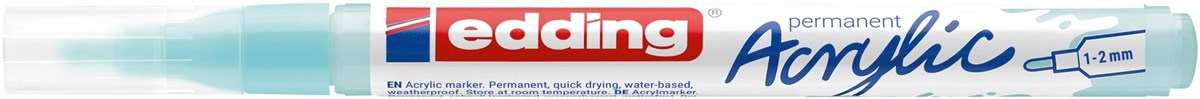 edding 5300 Acrylmarker fein pastellblau, Rundspitze 1-2 mm (Art.-Nr.: 4-5300916)