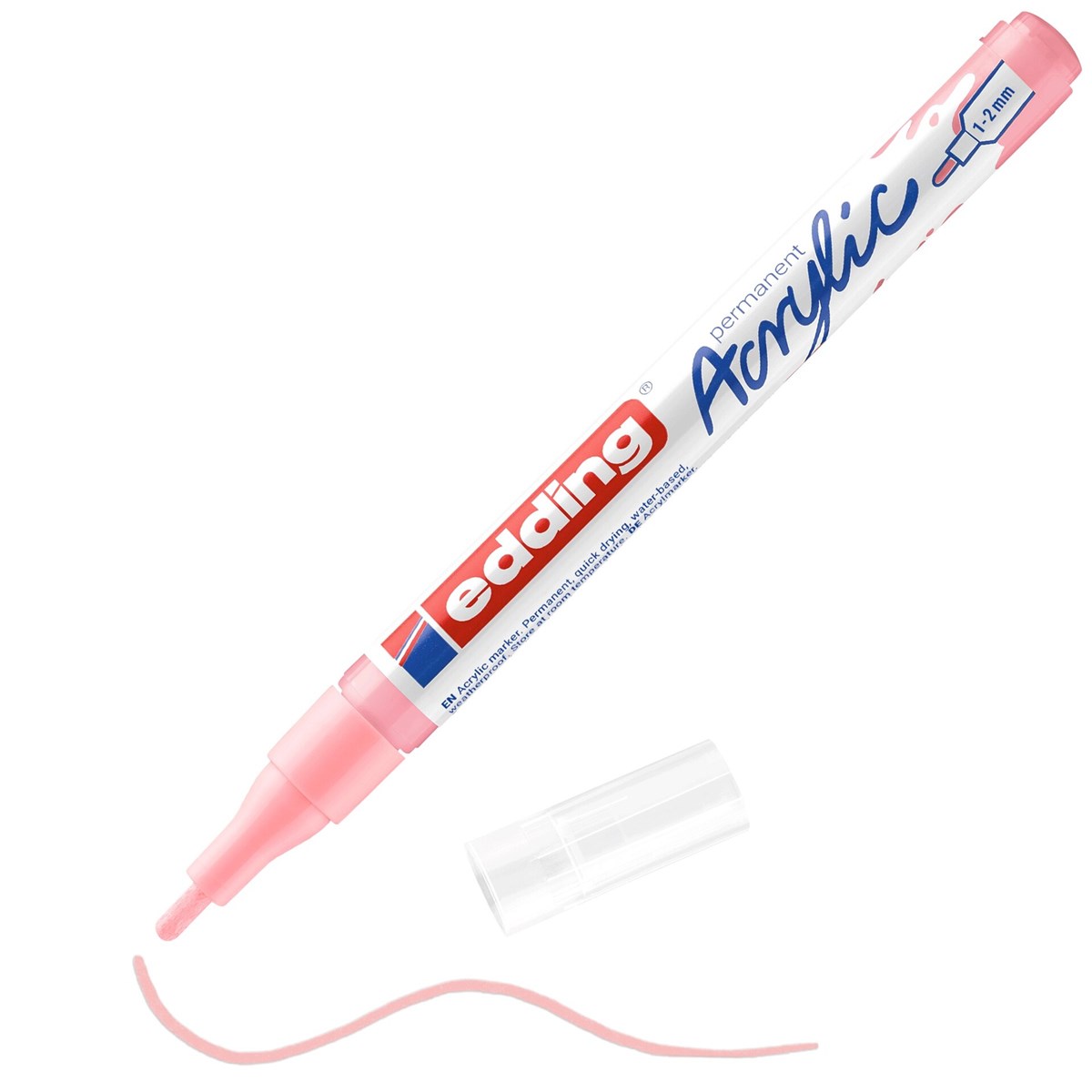 edding 5300 Acrylmarker fein edel mauve, Rundspitze 1-2 mm (Art.-Nr.: 4-5300935)