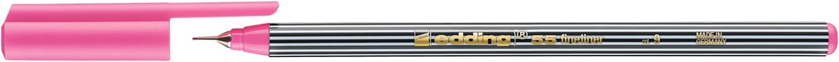 edding 55 Fineliner rosa, Kunststoffspitze 0,3 mm (Art.-Nr.: 4-55009)