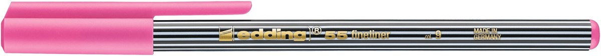 edding 55 Fineliner rosa, Kunststoffspitze 0,3 mm (Art.-Nr.: 4-55009)