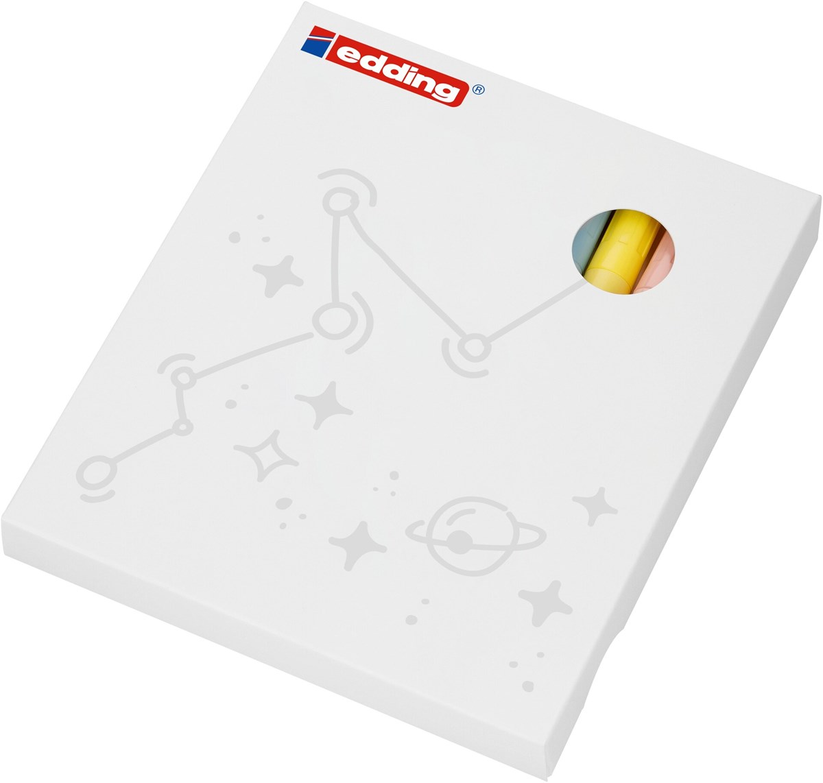 edding 751 creative Glanzlack-Marker 8er Set pastell, Rundspitze 1-2 mm (Art.-Nr.: 4-751-8-099)