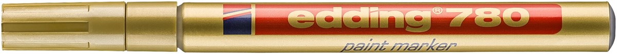 edding 780 Lackmarker gold, Rundspitze 0,8 mm (Art.-Nr.: 4-780053)