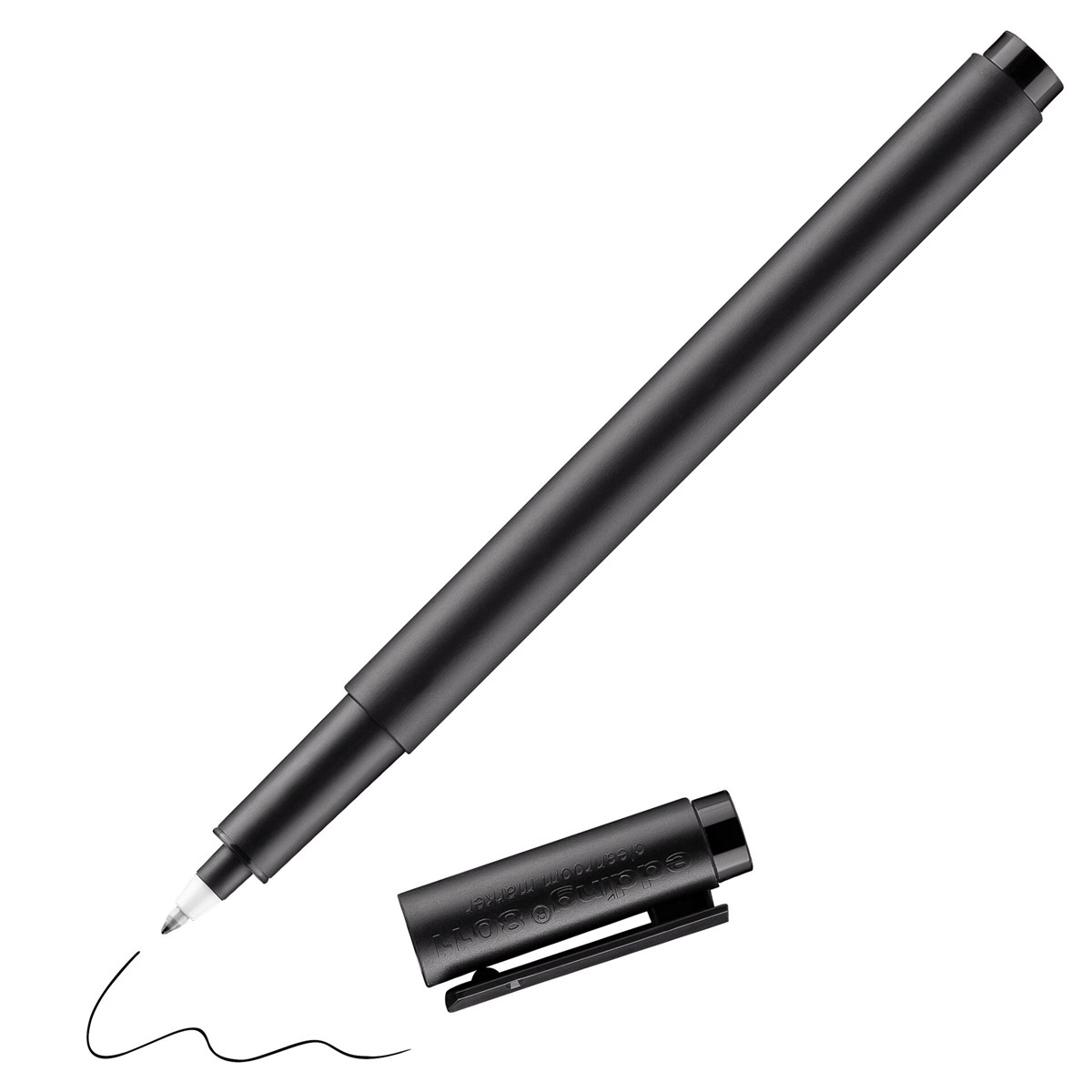 edding 8011 Reinraummarker schwarz, Rundspitze 0,6 mm (Art.-Nr.: 4-8011001)