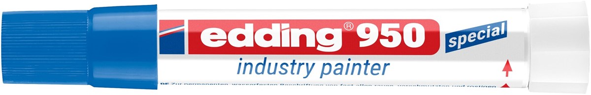 edding 950 Industrie Pastenmarker blau, Pastenspitze bis 10 mm (Art.-Nr.: 4-950003)