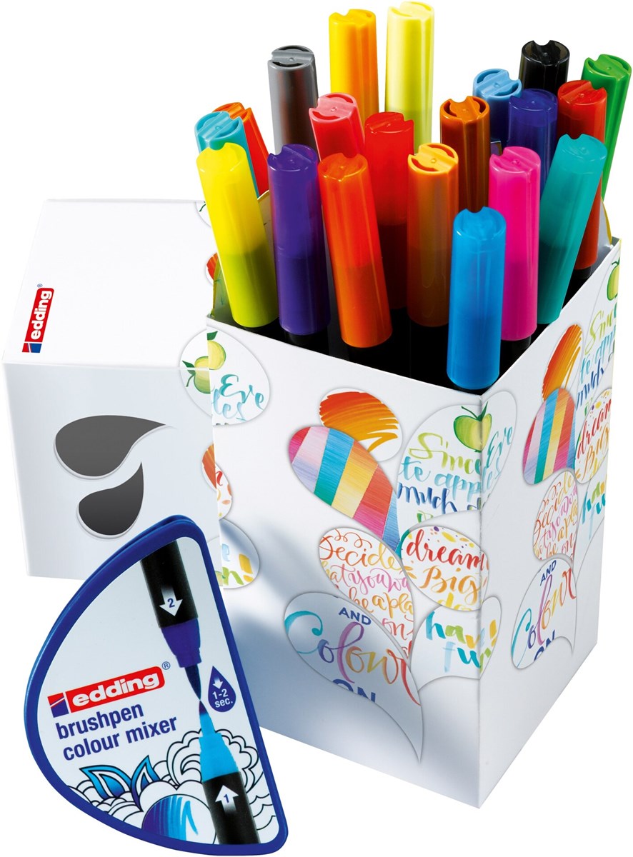 edding Colour Happy Set e-1340/20+1 Stück sortiert (Art.-Nr.: 4-CH20+1)