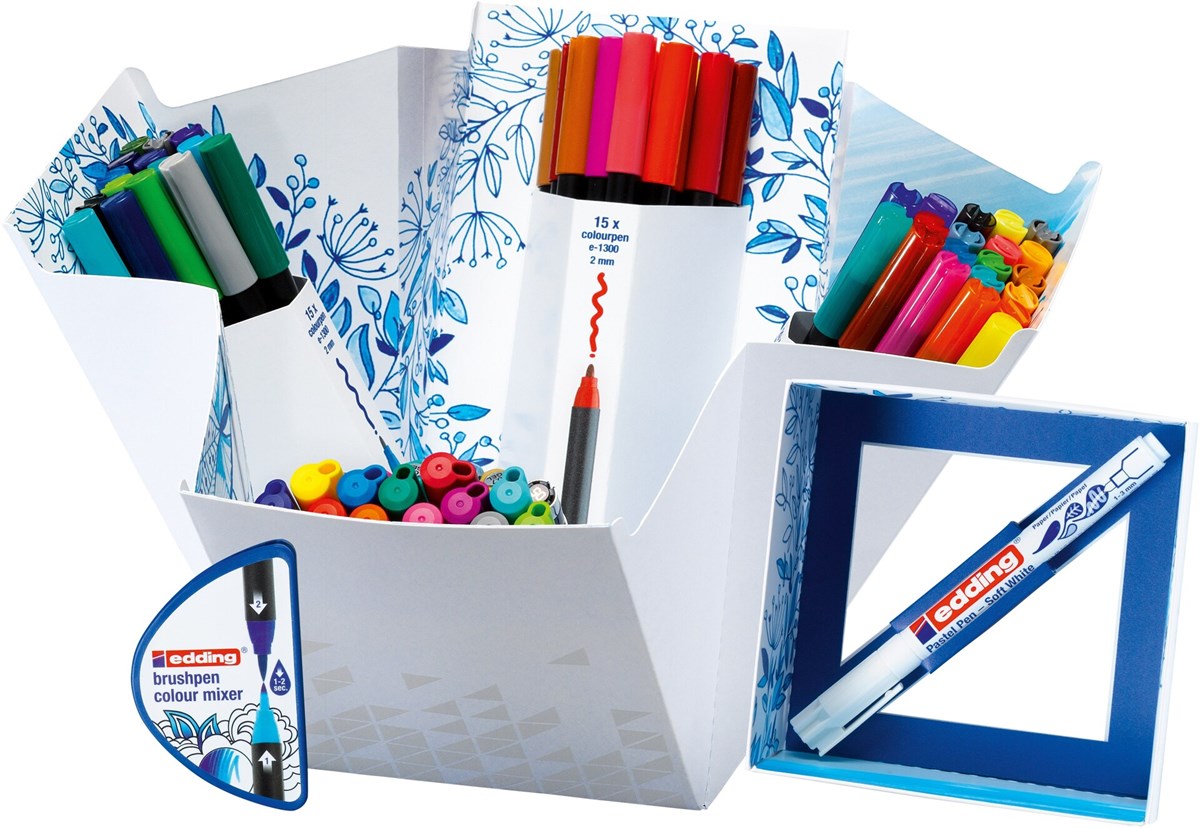 edding Colour Happy Set 69+1 Stück sortiert (Art.-Nr.: 4-CH69+1)