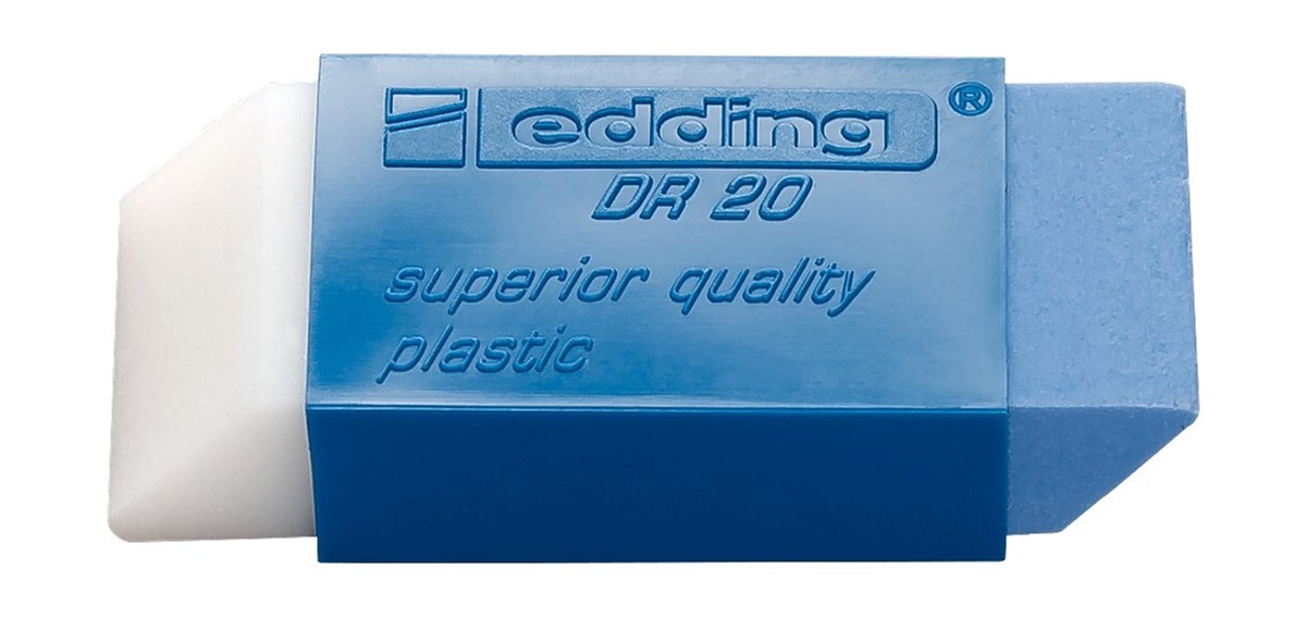 edding DR 20 Radierer für Blei- und Malstifte (Art.-Nr.: 4-DR20)