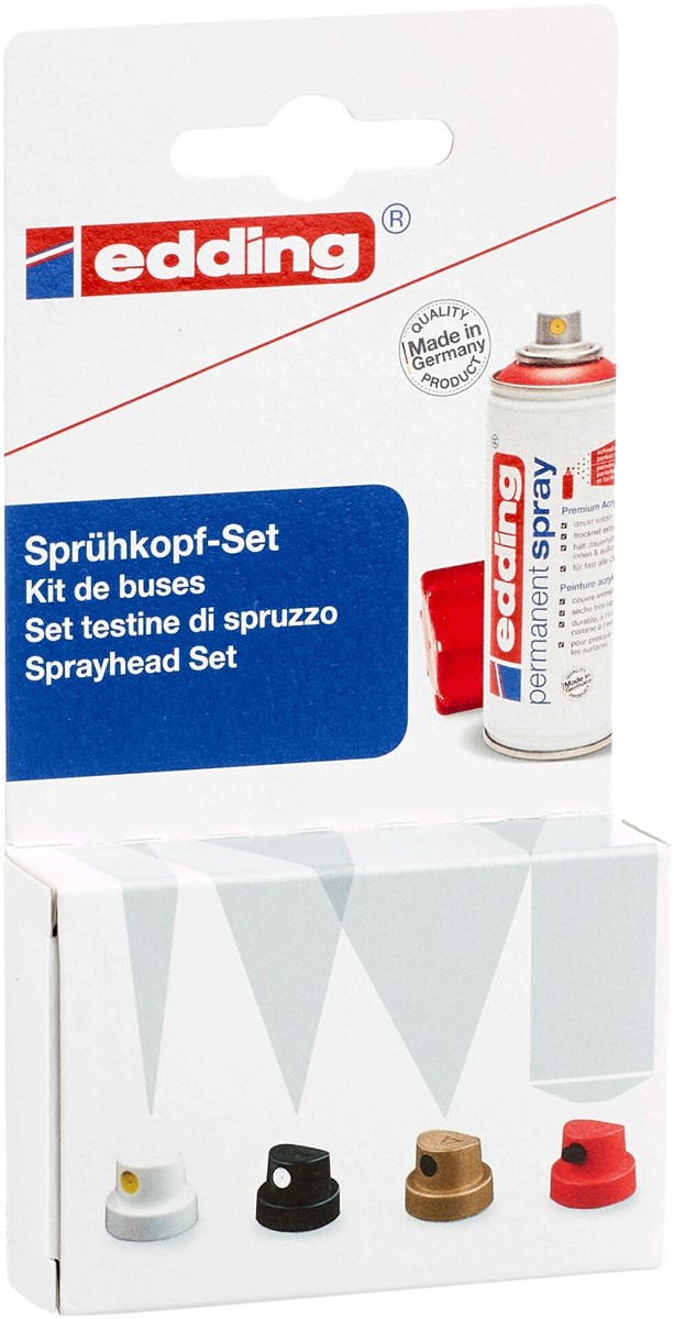 edding 5200 N Sprühkopf-Set 6er Set sortiert (Art.-Nr.: 4-INT5200N)