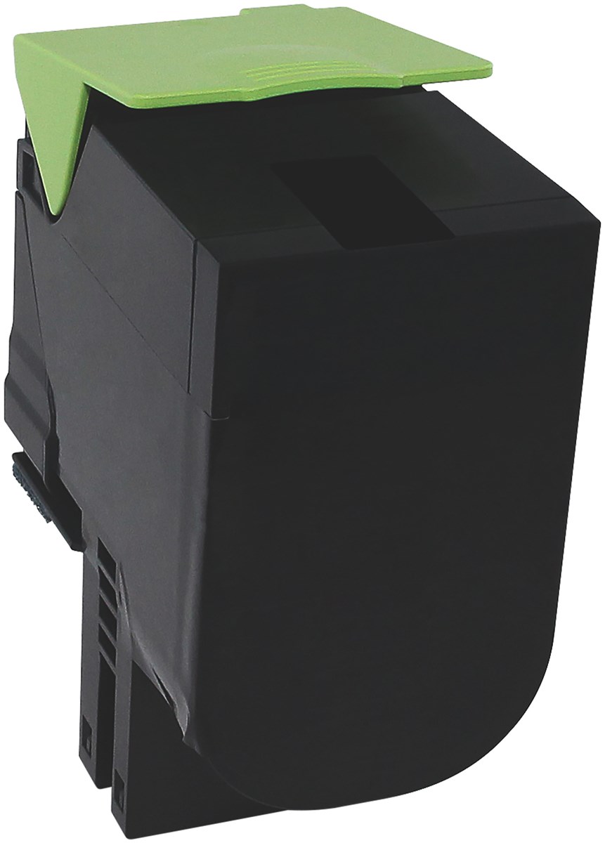 edding Toner, Schwarz, 4.000 Seiten, ersetzt Lexmark 80C2HK0 / 802HK (Art.-Nr.: 18-6044)