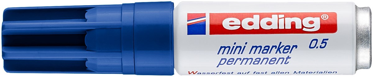 edding 0.5 Permanentmarker blau 10er Pack, Rundspitze 1,5-3 mm (Art.-Nr.: 4-05-10003)