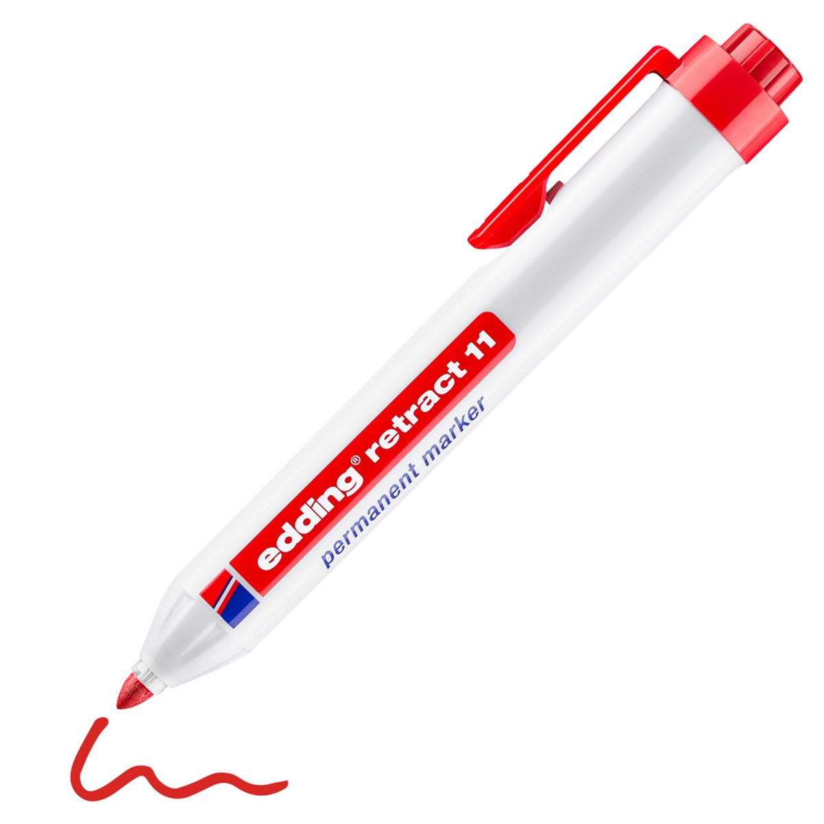 edding retract 11 Permanentmarker rot, Rundspitze 1,5-3 mm (Art.-Nr.: 4-11002)