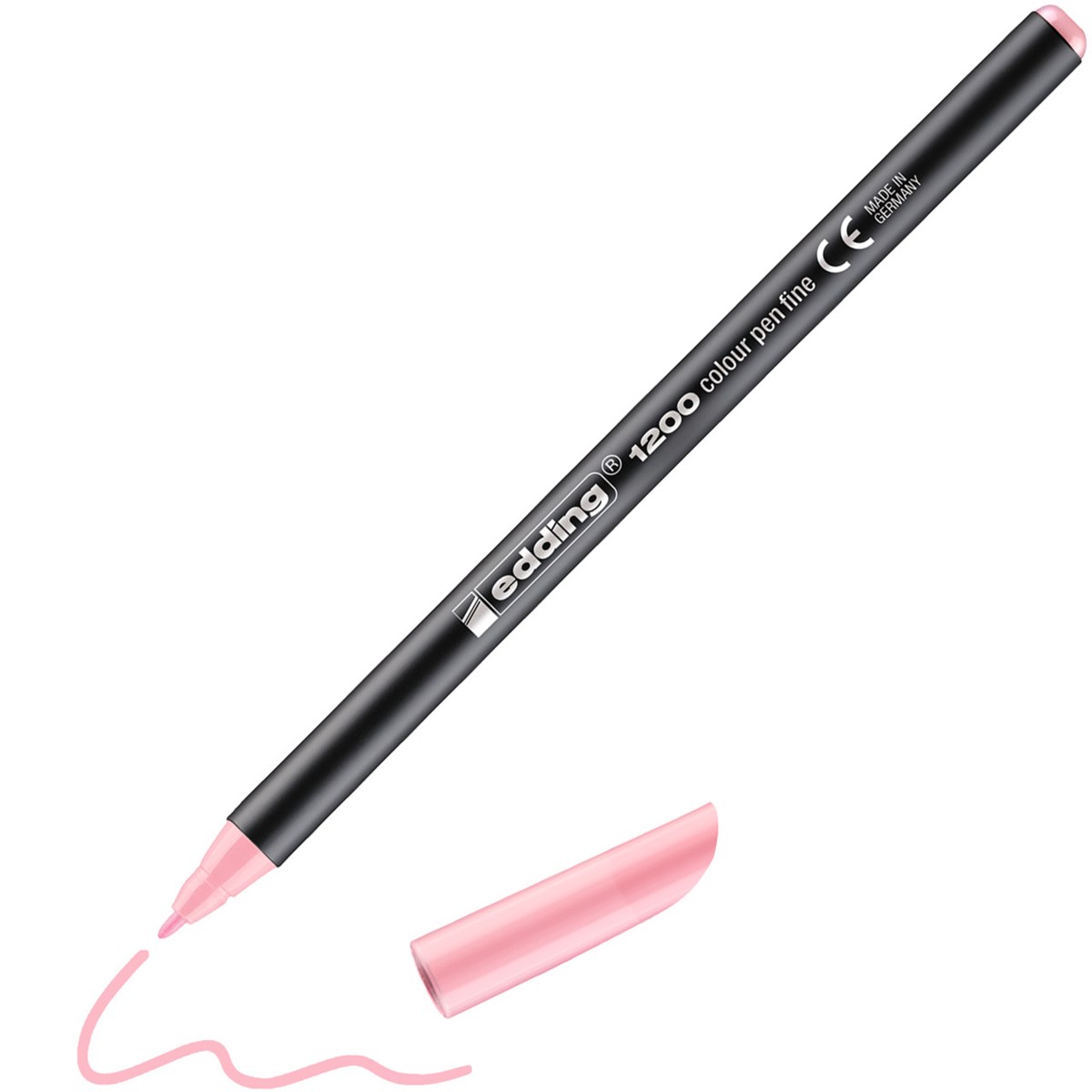 edding 1200 Fasermaler pastell kirschblüte, Rundspitze 1 mm (Art.-Nr.: 4-1200058)