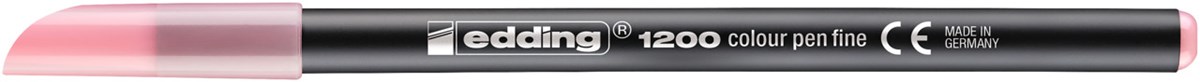 edding 1200 Fasermaler pastell kirschblüte, Rundspitze 1 mm (Art.-Nr.: 4-1200058)