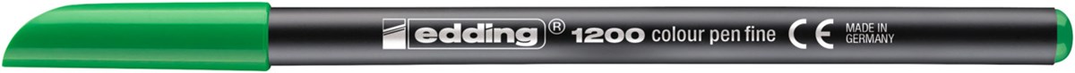 edding 1200 Fasermaler neongrün, Rundspitze 1 mm (Art.-Nr.: 4-1200064)