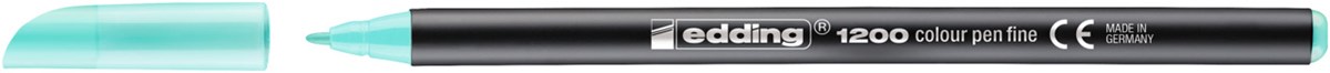edding 1200 Fasermaler pastell süße minze, Rundspitze 1 mm (Art.-Nr.: 4-1200088)