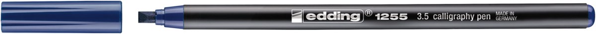 edding 1255 Kalligrafiestift stahlblau, Kalligrafie Spitze 3,5 mm (Art.-Nr.: 4-125535-017)