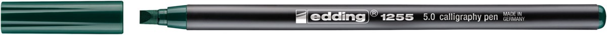 edding 1255 Kalligrafiestift flaschengrün, Kalligrafie Spitze 5 mm (Art.-Nr.: 4-125550-025)