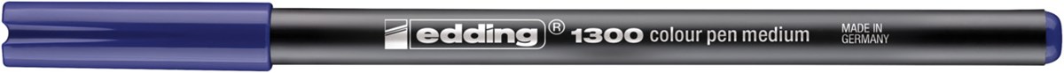 edding 1300 Fasermaler blau, Rundspitze 2 mm (Art.-Nr.: 4-1300003)