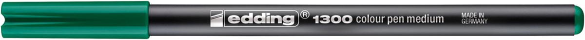 edding 1300 Fasermaler grün, Rundspitze 2 mm (Art.-Nr.: 4-1300004)