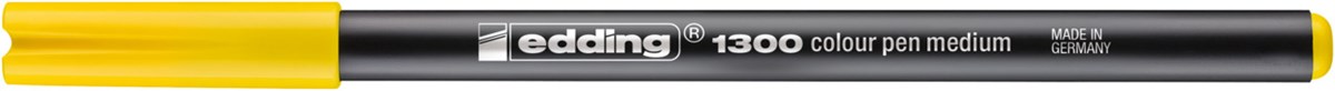 edding 1300 Fasermaler gelb, Rundspitze 2 mm (Art.-Nr.: 4-1300005)