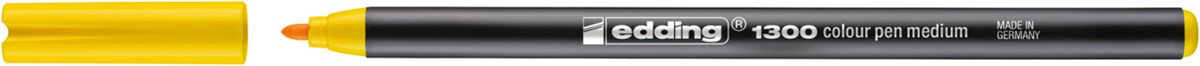 edding 1300 Fasermaler gelb, Rundspitze 2 mm (Art.-Nr.: 4-1300005)