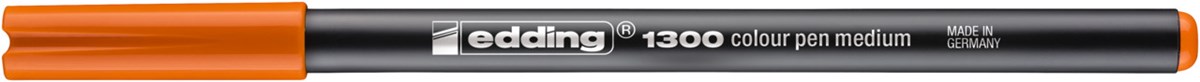 edding 1300 Fasermaler orange, Rundspitze 2 mm (Art.-Nr.: 4-1300006)