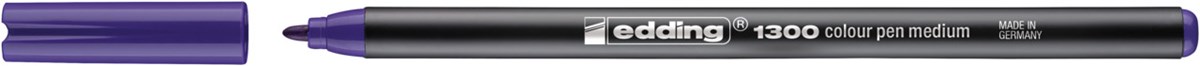 edding 1300 Fasermaler violett, Rundspitze 2 mm (Art.-Nr.: 4-1300008)