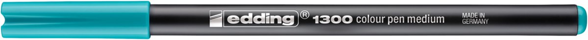 edding 1300 Fasermaler türkis, Rundspitze 2 mm (Art.-Nr.: 4-1300014)