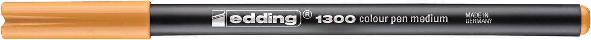 edding 1300 Fasermaler hellorange, Rundspitze 2 mm (Art.-Nr.: 4-1300016)