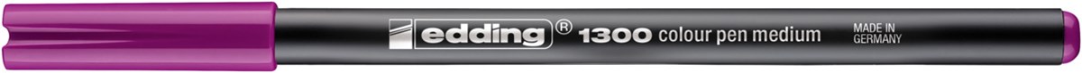 edding 1300 Fasermaler rot-violett, Rundspitze 2 mm (Art.-Nr.: 4-1300020)