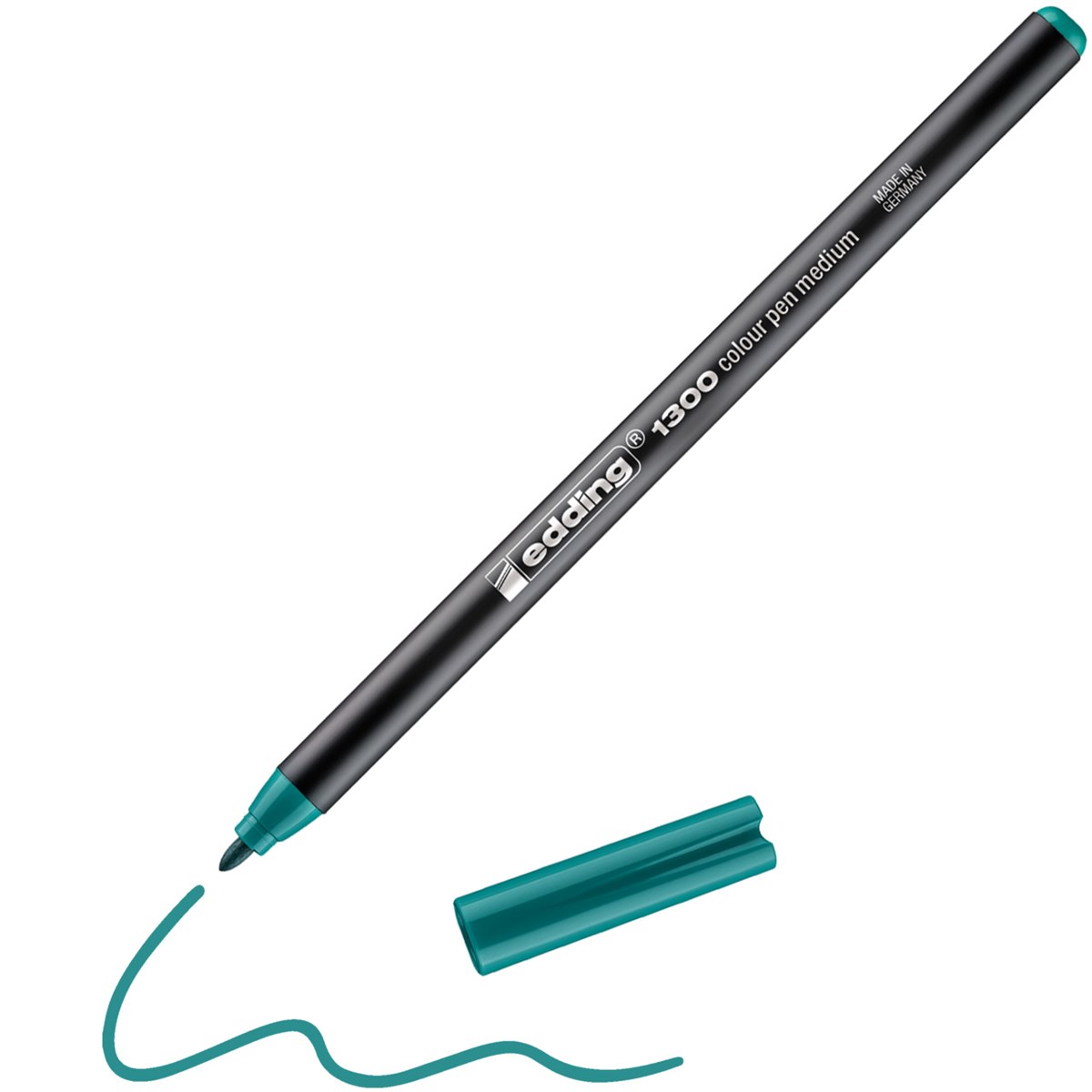 edding 1300 Fasermaler lorbeergrün, Rundspitze 2 mm (Art.-Nr.: 4-1300032)