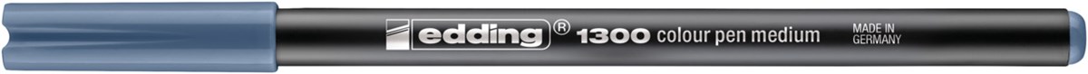 edding 1300 Fasermaler blaugrau, Rundspitze 2 mm (Art.-Nr.: 4-1300041)