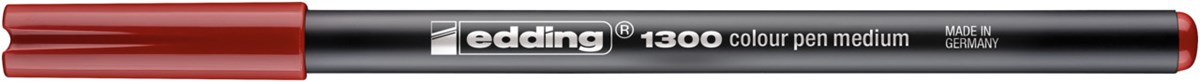 edding 1300 Fasermaler karmesin, Rundspitze 2 mm (Art.-Nr.: 4-1300046)