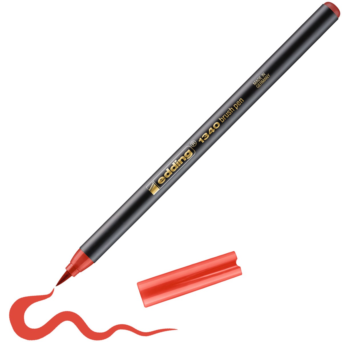edding 1340 Pinselstift rot, Pinselspitze 1-3 mm (Art.-Nr.: 4-1340002)