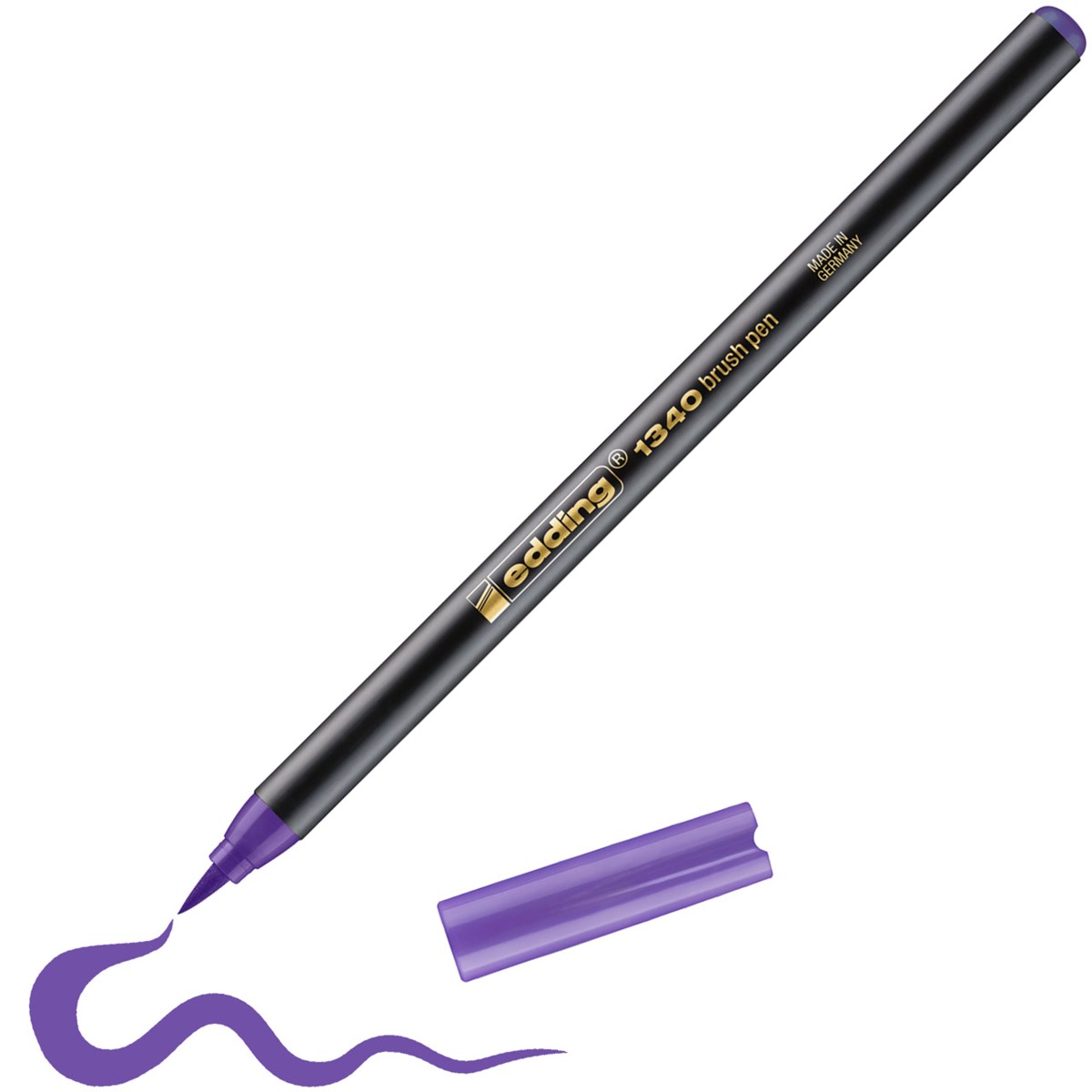 edding 1340 Pinselstift violett, Pinselspitze 1-3 mm (Art.-Nr.: 4-1340008)