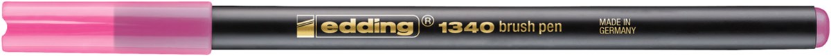 edding 1340 Pinselstift rosa, Pinselspitze 1-3 mm (Art.-Nr.: 4-1340009)