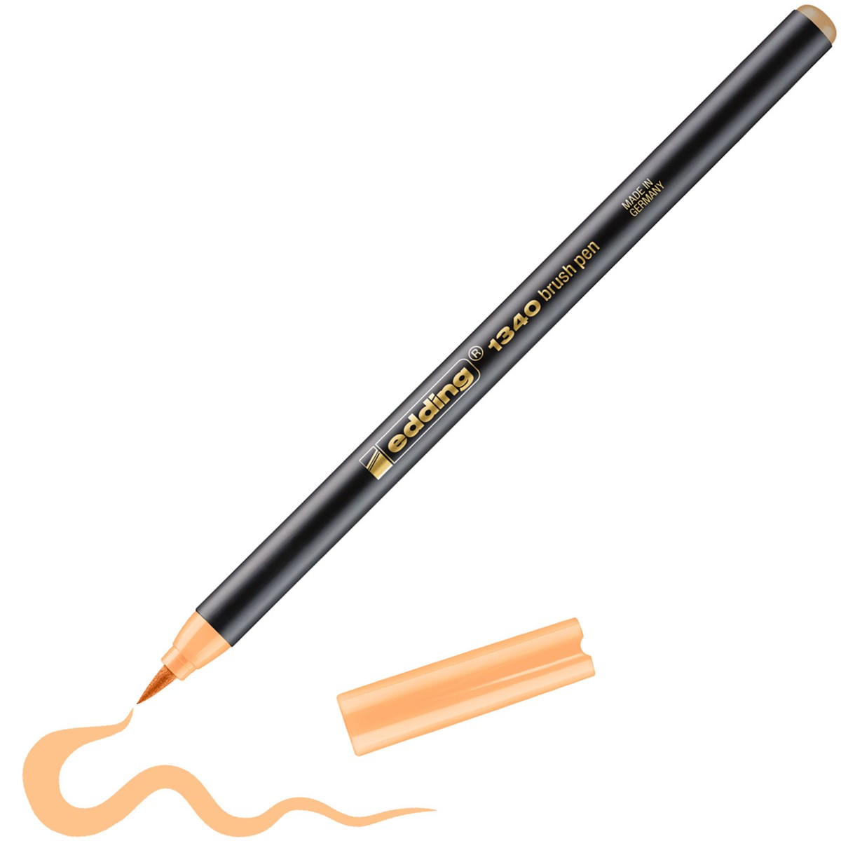 edding 1340 Pinselstift hellorange, Pinselspitze 1-3 mm (Art.-Nr.: 4-1340016)