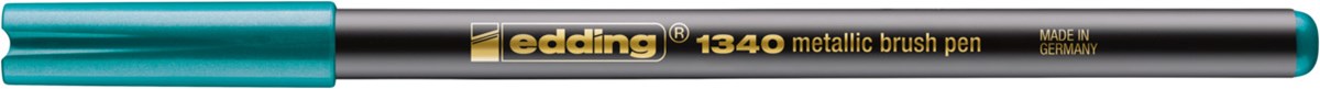 edding 1340 Pinselstift grün metallic, Pinselspitze 1-3 mm (Art.-Nr.: 4-1340074)