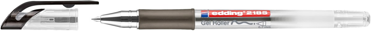 edding 2185 Gelroller schwarz, Rollerspitze 0,7 mm (Art.-Nr.: 4-2185001)