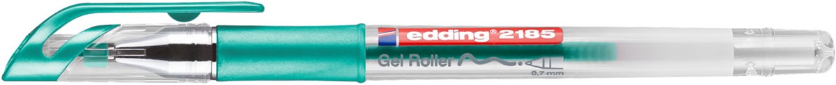 edding 2185 Gelroller grün-metallic, Rollerspitze 0,7 mm (Art.-Nr.: 4-2185074)