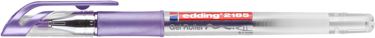 edding 2185 Gelroller violett-metallic, Rollerspitze 0,7 mm (Art.-Nr.: 4-2185078)