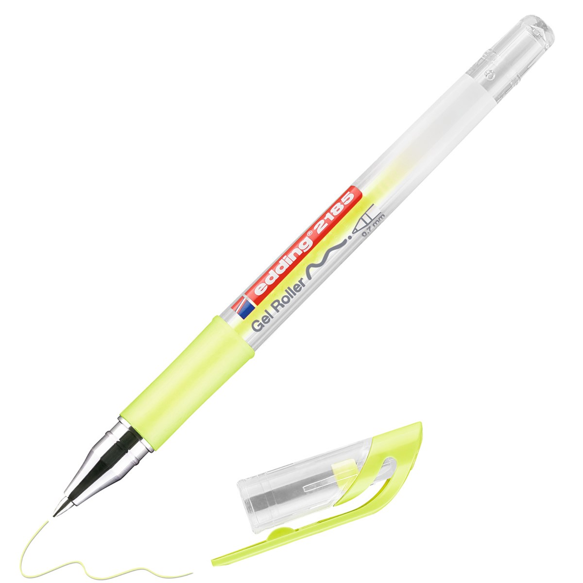 edding 2185 Gelroller pastellgelb, Rollerspitze 0,7 mm (Art.-Nr.: 4-2185135)