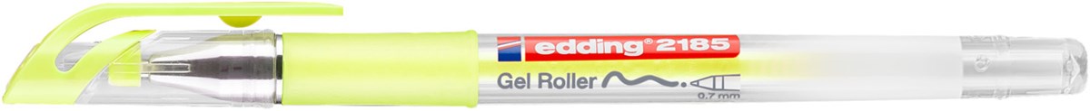 edding 2185 Gelroller pastellgelb, Rollerspitze 0,7 mm (Art.-Nr.: 4-2185135)