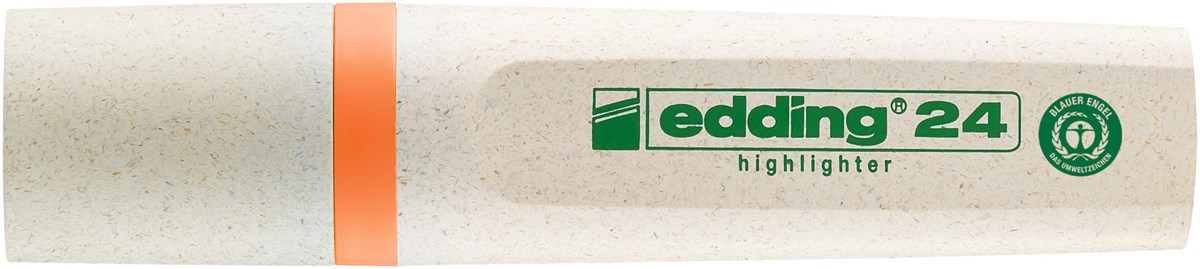 edding 24 EcoLine Textmarker orange, Keilspitze 2-5 mm (Art.-Nr.: 4-24006)