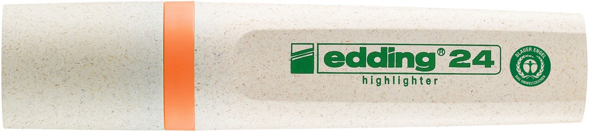 edding 24 EcoLine Textmarker orange, Keilspitze 2-5 mm (Art.-Nr.: 4-24006)