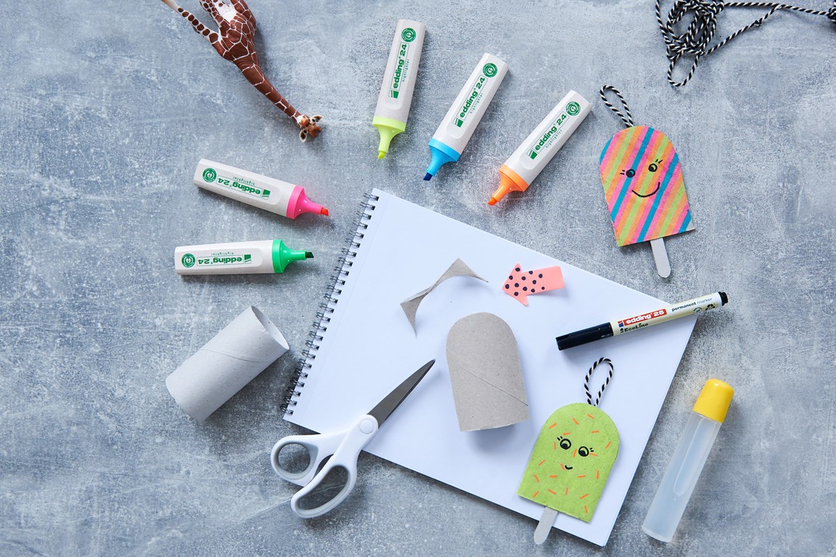 edding 24 EcoLine Textmarker hellgrün, Keilspitze 2-5 mm (Art.-Nr.: 4-24011)