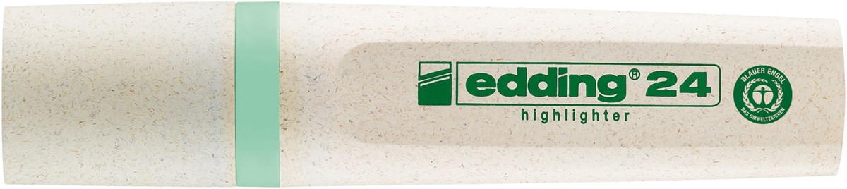 edding 24 EcoLine Pastell Textmarker grün, Keilspitze 2-5 mm (Art.-Nr.: 4-24137)
