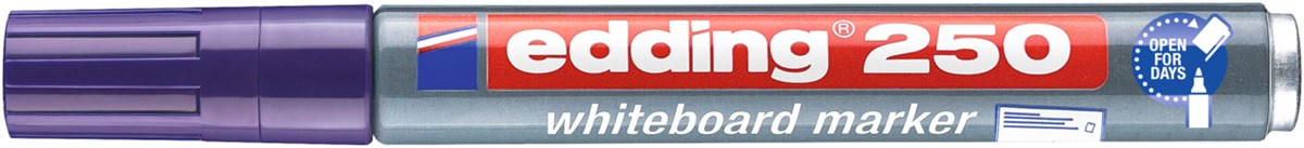edding 250 Whiteboardmarker violett, Rundspitze 1,5-3 mm (Art.-Nr.: 4-250008)